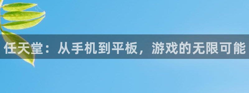 顺盈娱乐平台提现被关闭怎么回事啊：任天堂：从手机到平板，游戏的无限可能